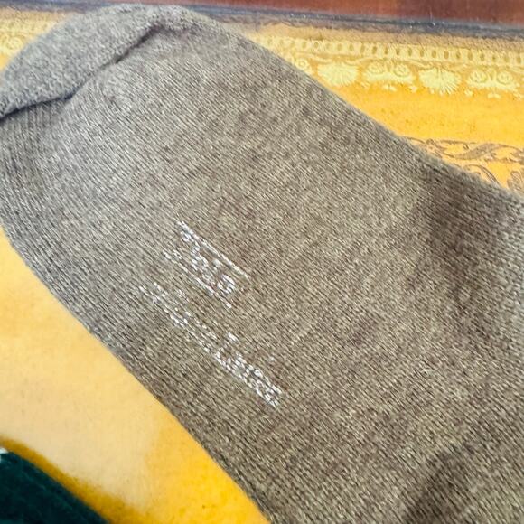 Polo Ralph Lauren Men Wool Cable Fair Isle & Argyle Socks Multi Shoe Sz 6 - 12.5 - Picture 4 of 5